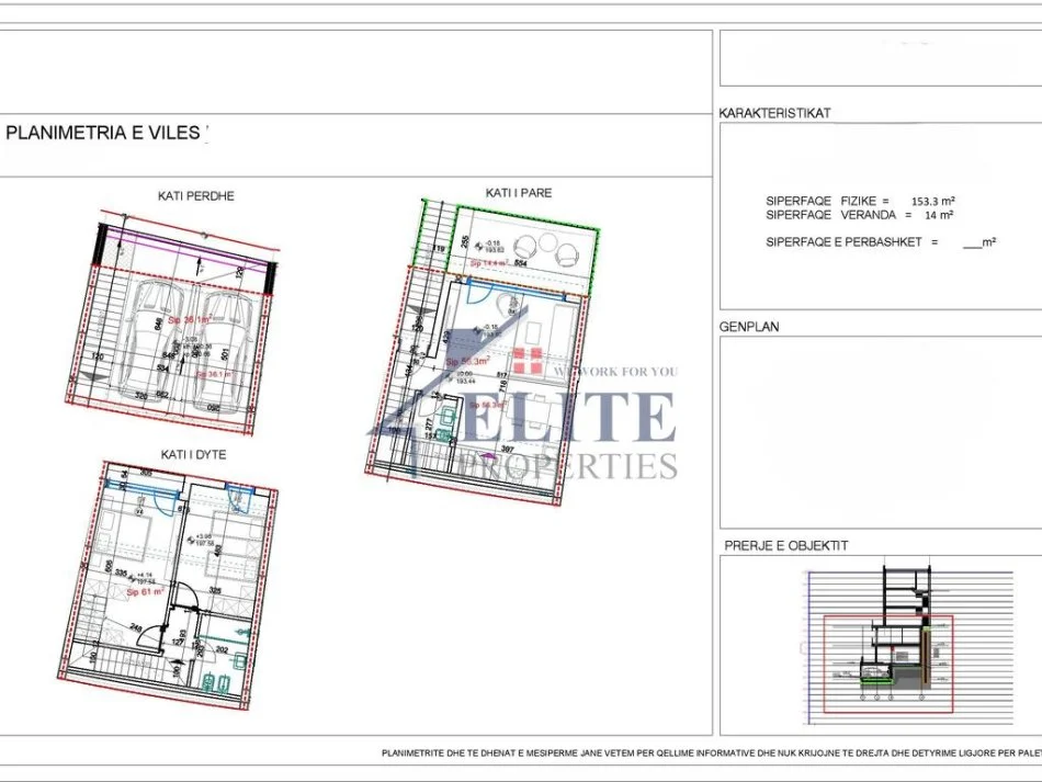 Tirane, shitet apartament 2+1+Aneks+Ballkon Kati 0, 153 m² 300.000 € (Kodra e Diellit)