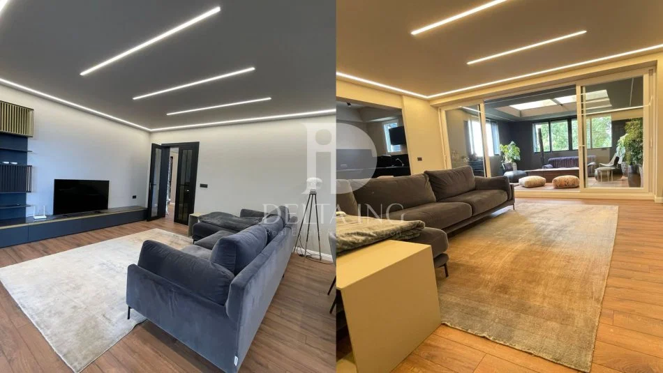 Tirane, jepet me qera apartament 3+1+Aneks+Ballkon Kati 1, 160 m² 2.350 € (Long Hill , TEG)