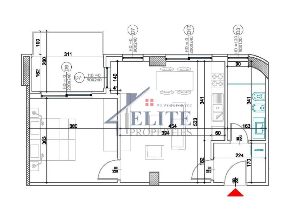 Tirane, shitet apartament 1+1+Ballkon Kati 2, 72 m² 143.600 € (Liqeni i Thate)