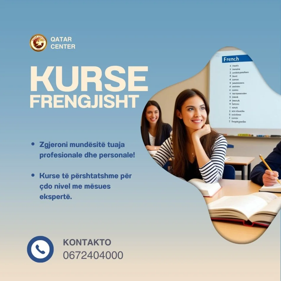 Tirane, kurse gjuhe frengjisht Kurse per gjuhen Frenge