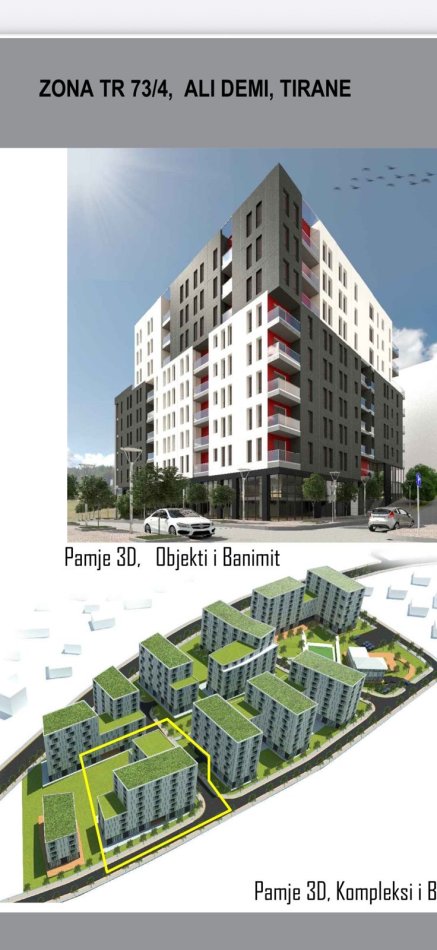 Tirane, shes apartament 1+1+Ballkon , 92.400 € 