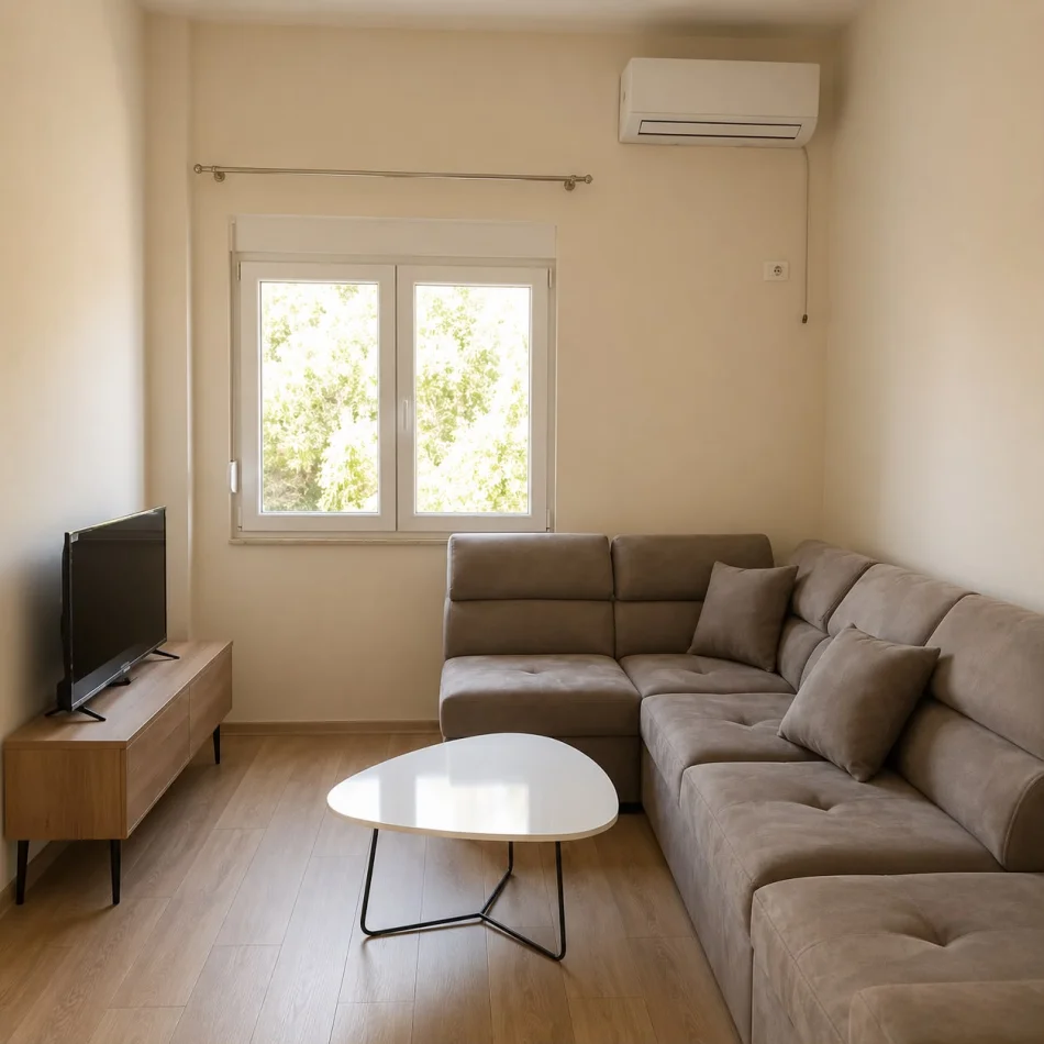 Tirane, jepet me qera apartament 1+1 Kati 4, 60 m² 400 € (Rruga Ali Demi)