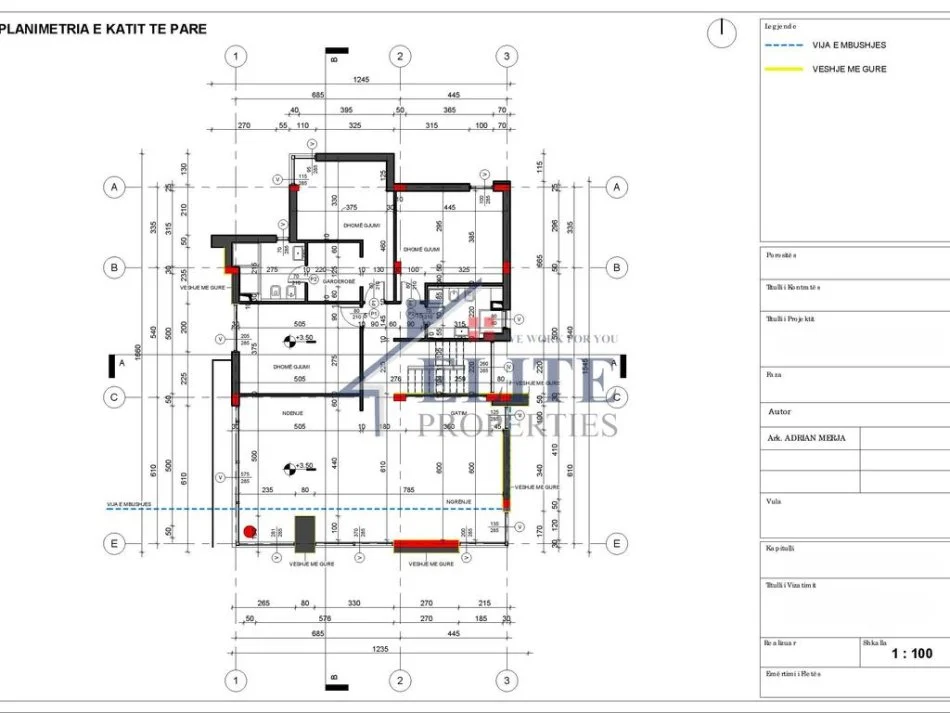 Tirane, shitet Vile Kati 2, 750 m² 726.000 € (Farke)
