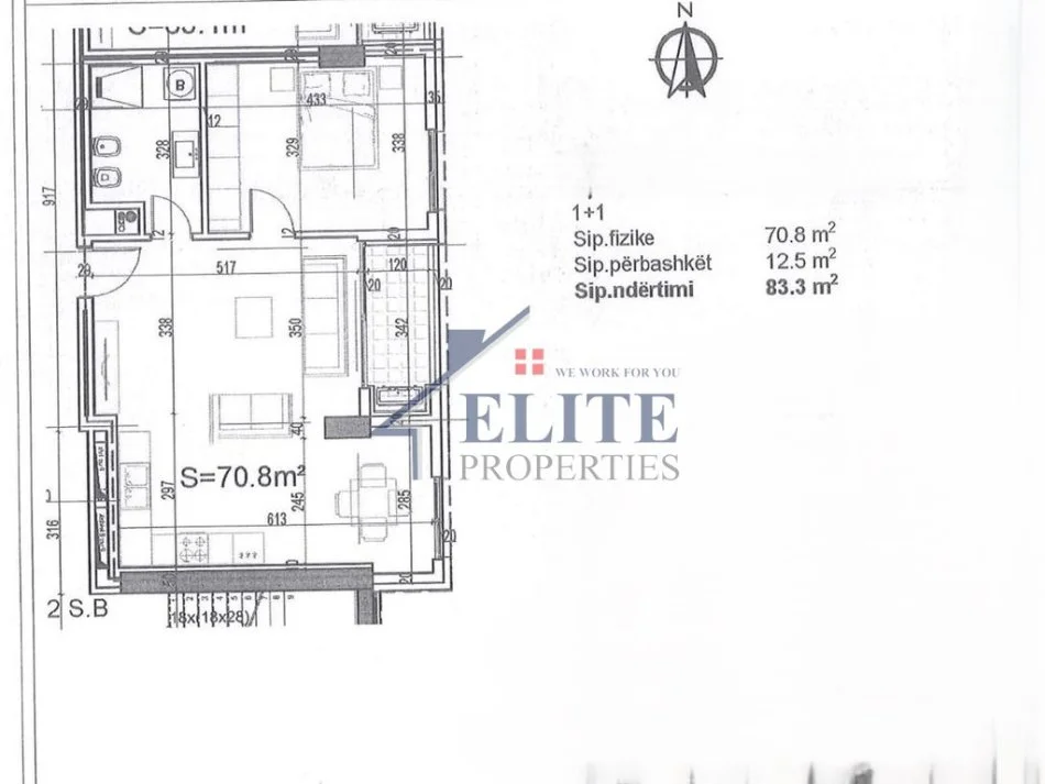 Vlore - Lungomare - Uji i Ftohte, shitet apartament 1+1+Ballkon Kati 8, 83 m² 208.250 € (Lungo Mare)
