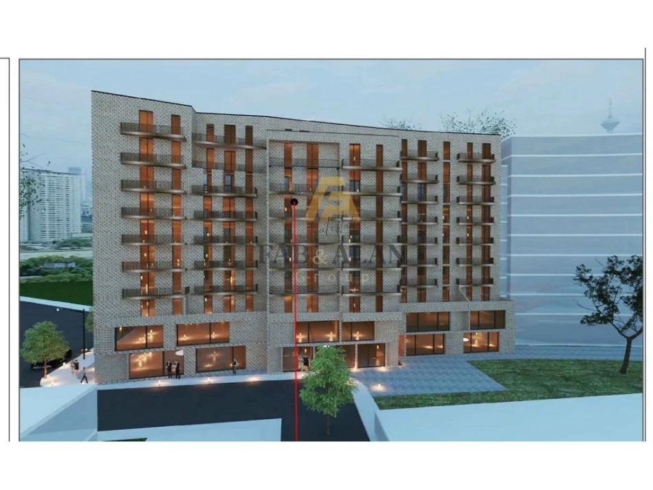 Tirane, shitet apartament 1+1 Kati 6, 83 m² 124.800 € (Ali Dem)