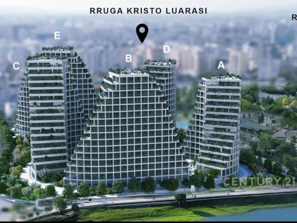 Tirane, jepet me qera zyre , Kati 2, 123 m² 2,000 € (Rruga Kosovareve)