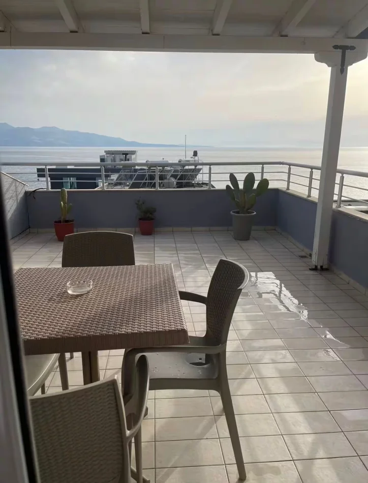 Sarande, jap me qera apartament 1+1+Ballkon Kati 5, 75 m² 450 € (Sarande, prane hotel blue Sky)