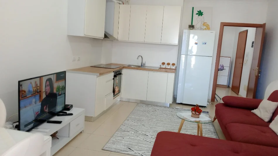 Tirane, jepet me qera apartament 1+1 , 430 € (Bulevardi Migjeni)