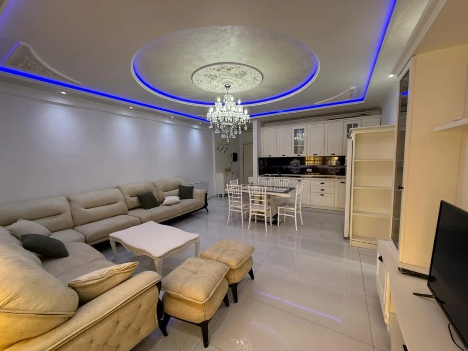 Tirane, jepet me qera apartament 2+1+Aneks+Ballkon Kati 7, 117 m² 1.000 € (Rruga Xhanfize Keko)