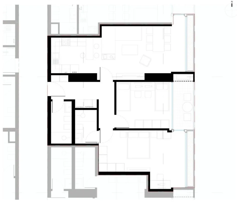 Tirane, shitet apartament 2+1+Ballkon Kati 6, 123 m² 240.000 € (Rruga Dritan Hoxha)