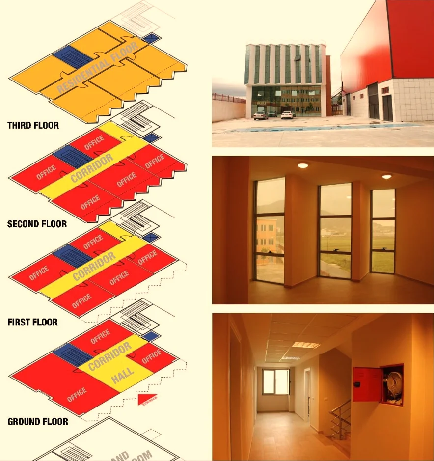 Tirane, jepet me qera magazine Kati 0, 7.177 m² (Vaqarr)