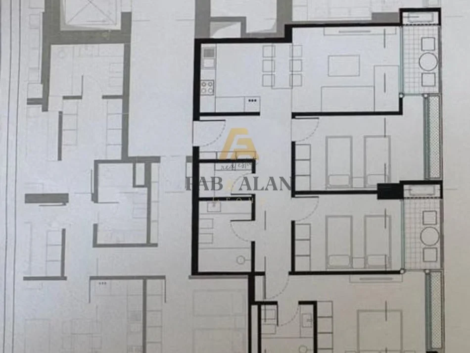 Tirane, shitet apartament 3+1 Kati 10, 146 m² 269.500 € (Rruga Dritan Hoxha, Laprake)