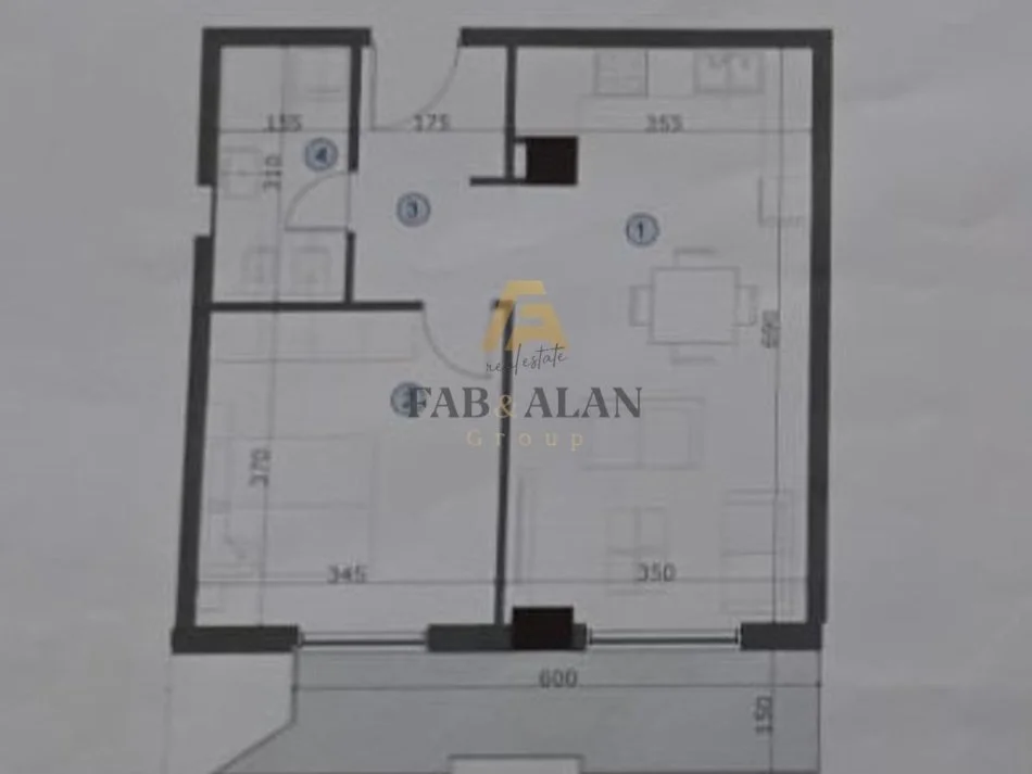 Tirane, shitet apartament 1+1 Kati 3, 76 m² 182.880 € (Bulevardi i Ri)