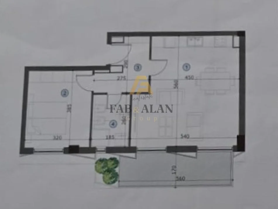 Tirane, shitet apartament 1+1 Kati 6, 81 m² 194.400 € (Bulevardi i Ri)