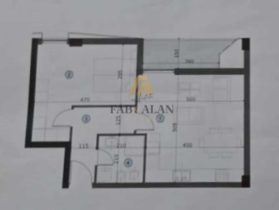 Tirane, shitet apartament 1+1 Kati 6, 81 m² 193.800 € (Bulevardi i Ri)