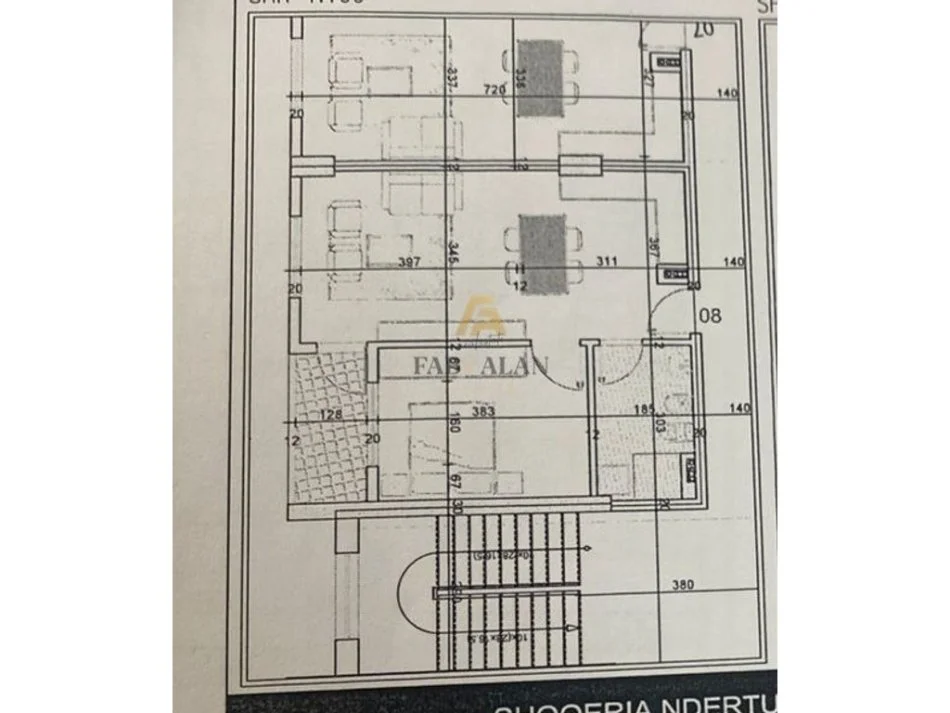 Tirane, shitet apartament 1+1 Kati 1, 58 m² 60.500 € (Paskuqan)