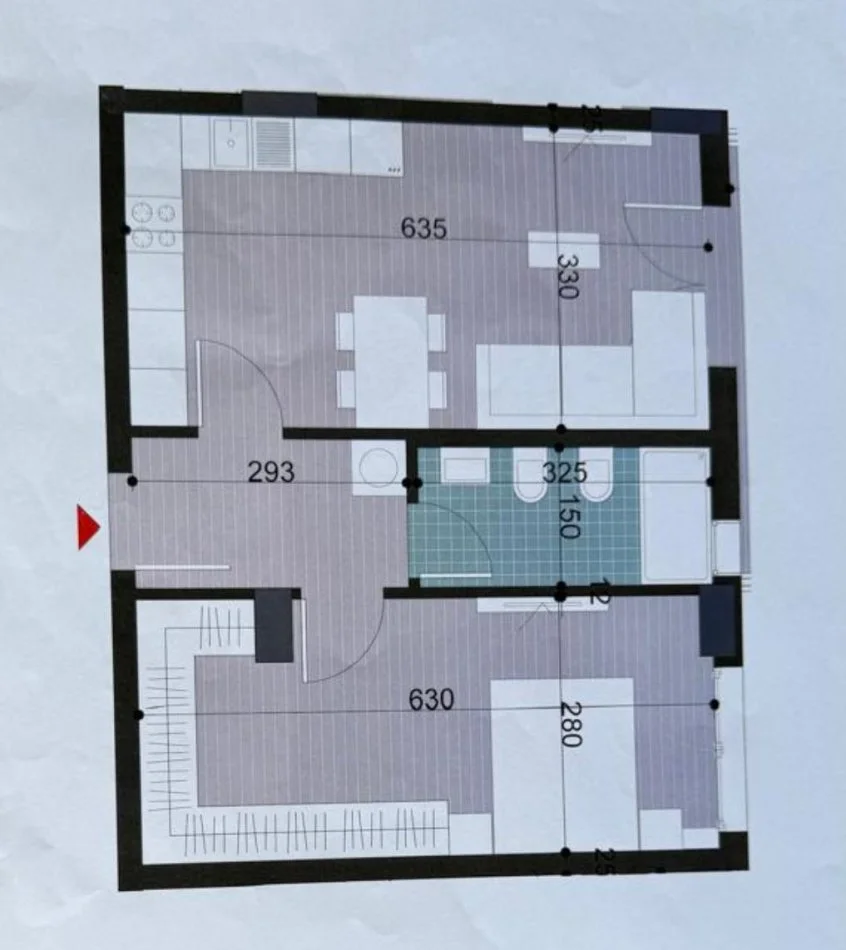 Tirane, shitet apartament 1+1 Kati 4, 74 m² 66.500 € (Kamez)