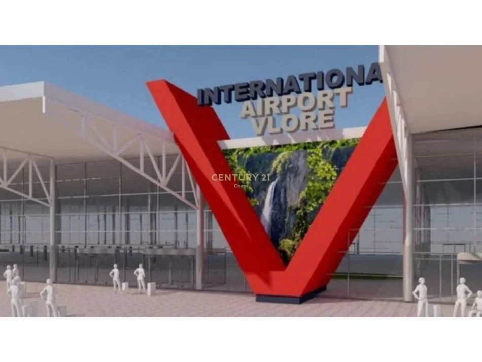 Vlore, shitet toke , 3.000 m² 165.000 € (Vlore, prane Airportit)
