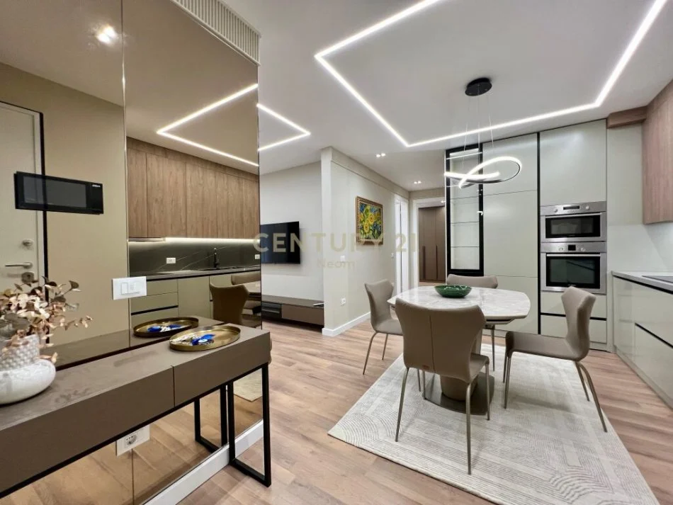 Tirane, jepet me qera apartament 2+1 Kati 3, 116 m² 1.600 € (kompleksi delijorgji)