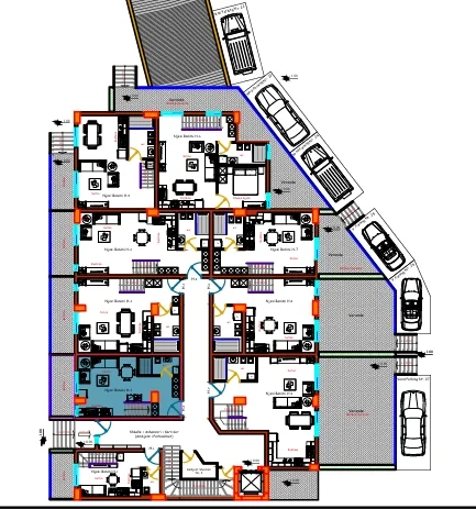 Vlore, shitet apartament duplex 1+1 Kati 1, 72 m² 114.400 € (Lagjja Pavarësia)