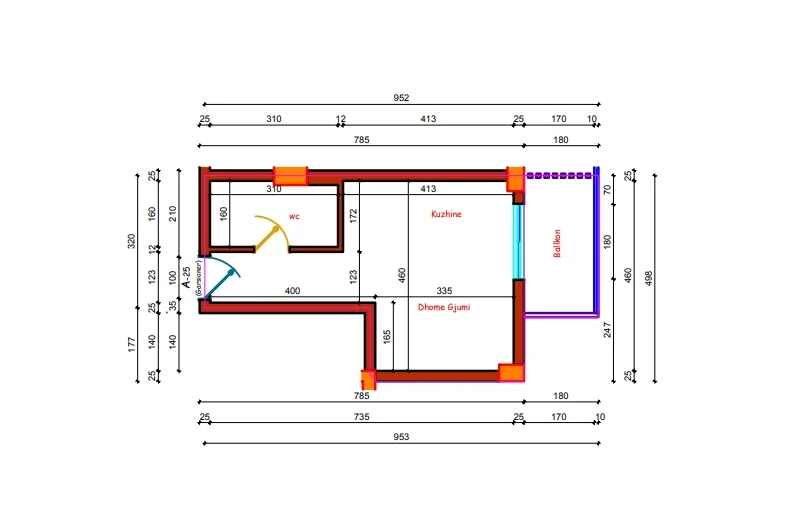 Vlore, shitet garsonier Kati 4, 43 m² 73.600 € (Lagjja Pavarësia, Bulevardi Ismail Qemali)
