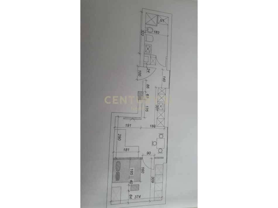 SHESIM APARTAMENT 1+1 ME VERANDË PRANE SHKOLLES SE KUQE, RRUGA QEMAL STAFA!!Neom97253