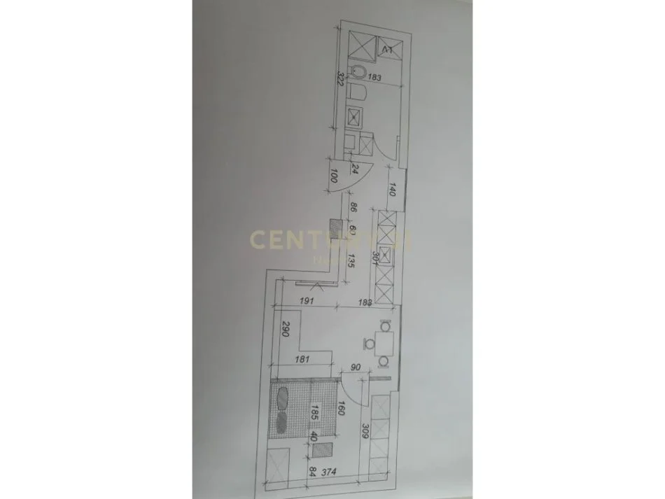 Tirane, shitet apartament 1+1 Kati 6, 85 m² 115.000 € (Rruga Qemal Stafa)
