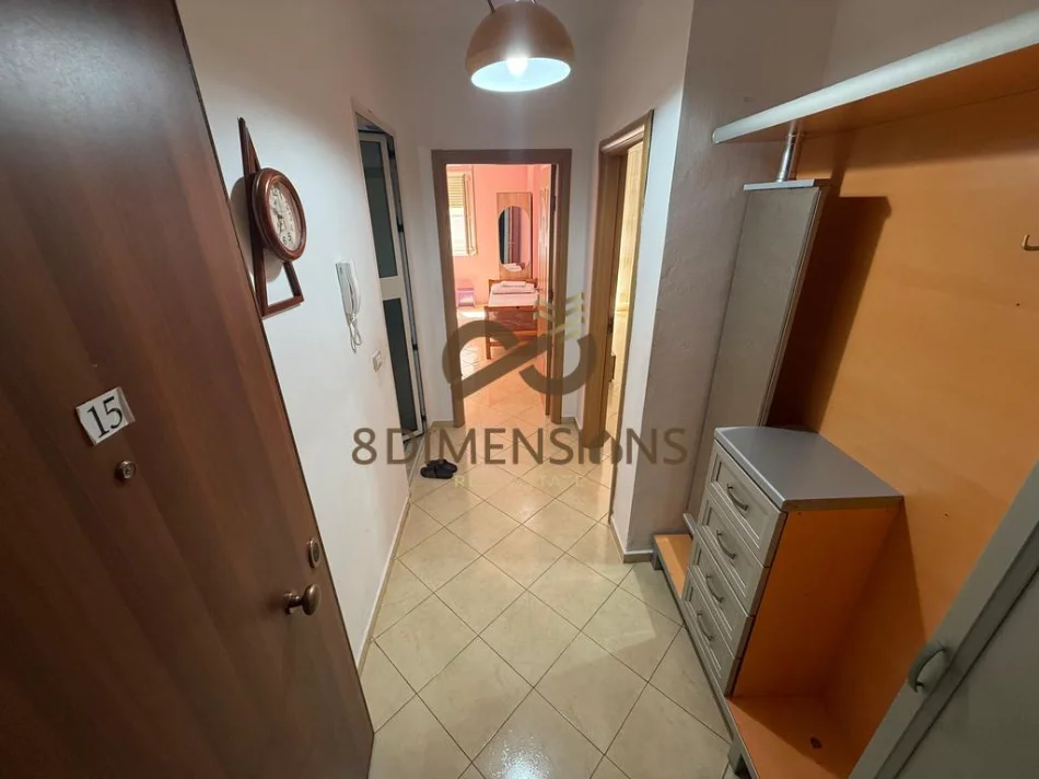Tirane, jepet me qera apartament 1+1 Kati 3, 80 m² 400 € (Fresk D8241A-247)