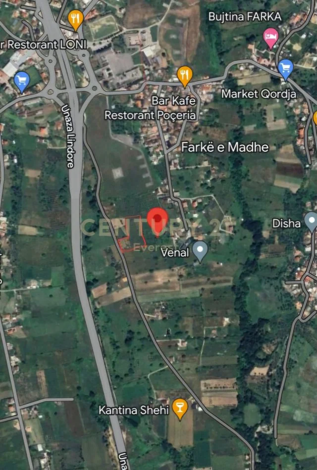 Tirane, shitet toke , 5.250 m² 900.000 € (Farke)