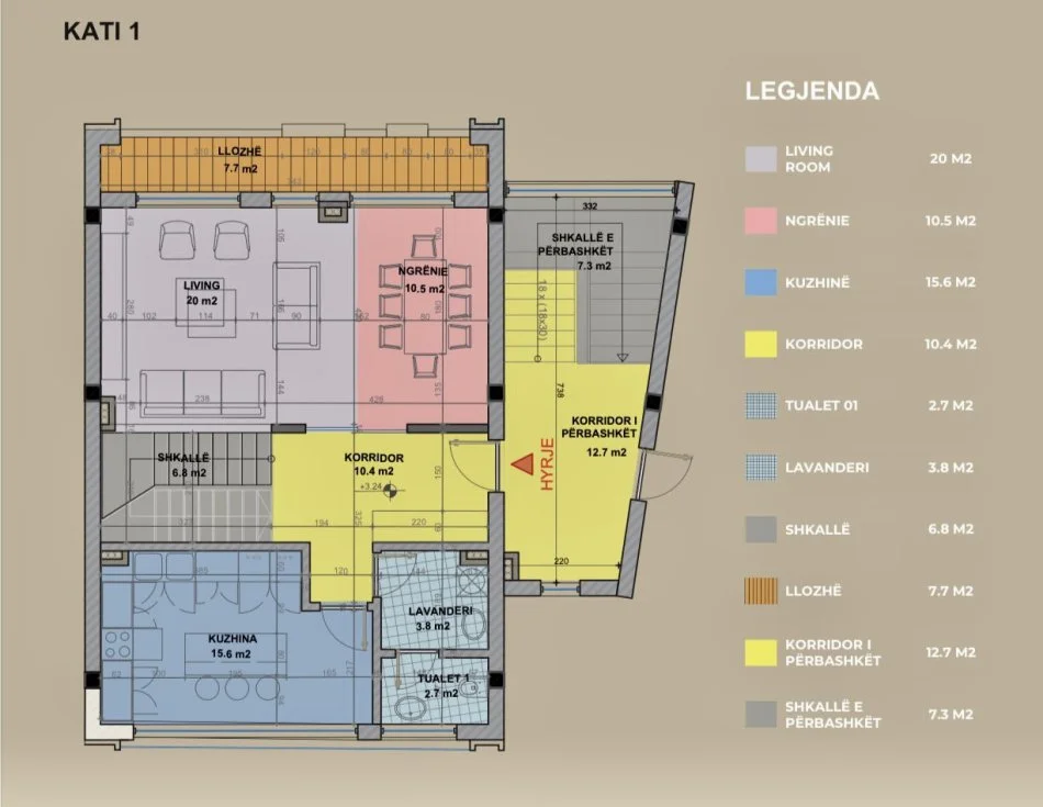 📣 SHITET SUPER DUPLEX 📍 "SeeHëna Residence", Sauk i Ri, Mjull Bathore ✨