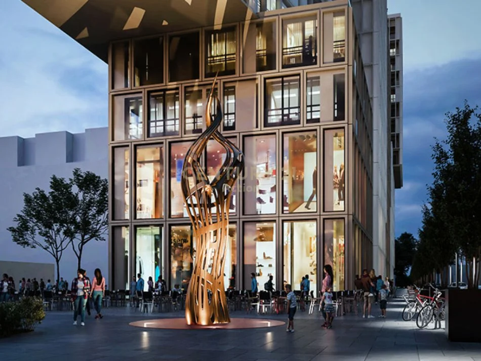 Tirane, shitet apartament 1+1 Kati 9, 80 m² 176.000 € (Muhamet Gjollesha, Tirana 1001, Albania)