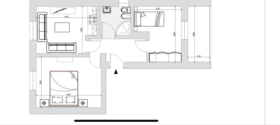 Tirane, shitet apartament 2+1 Kati 4, 82 m² 168.000 € (Rruga e Durresit)