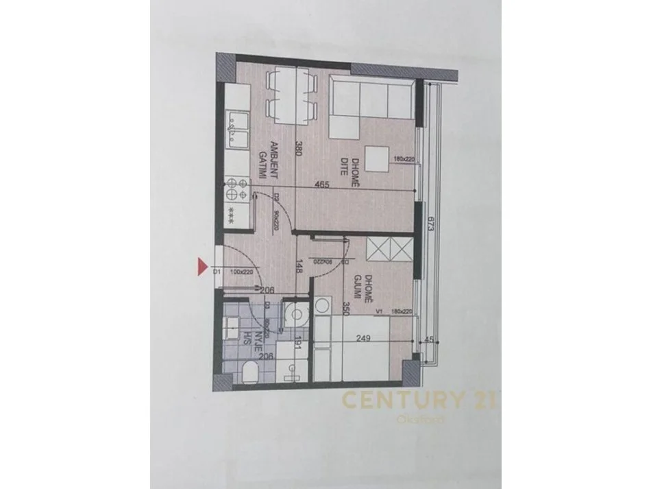 Tirane, shitet 1+1+Ballkon Kati 10, 40 m² 63.180 € (Dritan Hoxha)