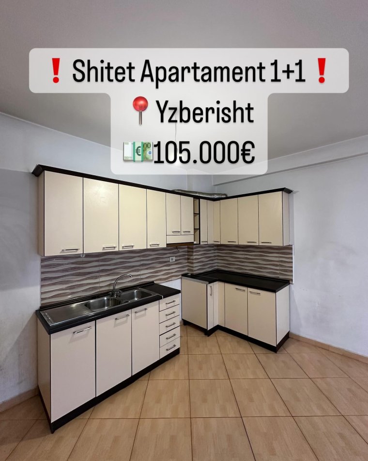 Tirane, shitet apartament 1+1+Ballkon Kati 7, 83 m² 105.000 € (Yzberisht tek Kmy)