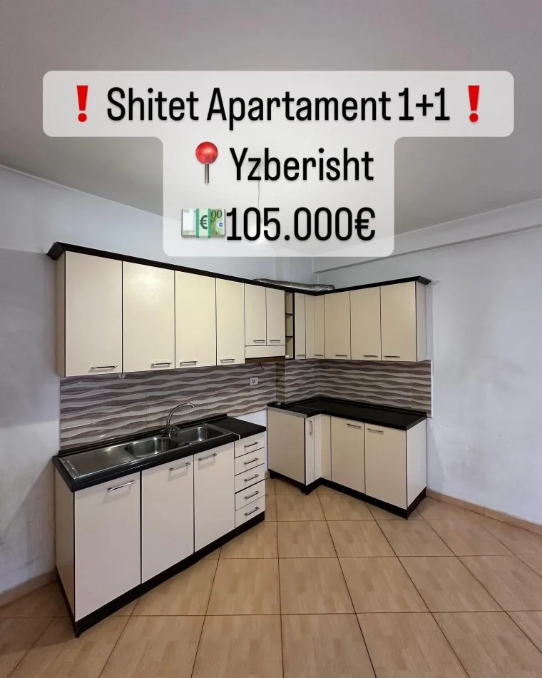 Tirane, shitet apartament 1+1+Ballkon Kati 7, 83 m² 105.000 € (Yzberisht tek Kmy)