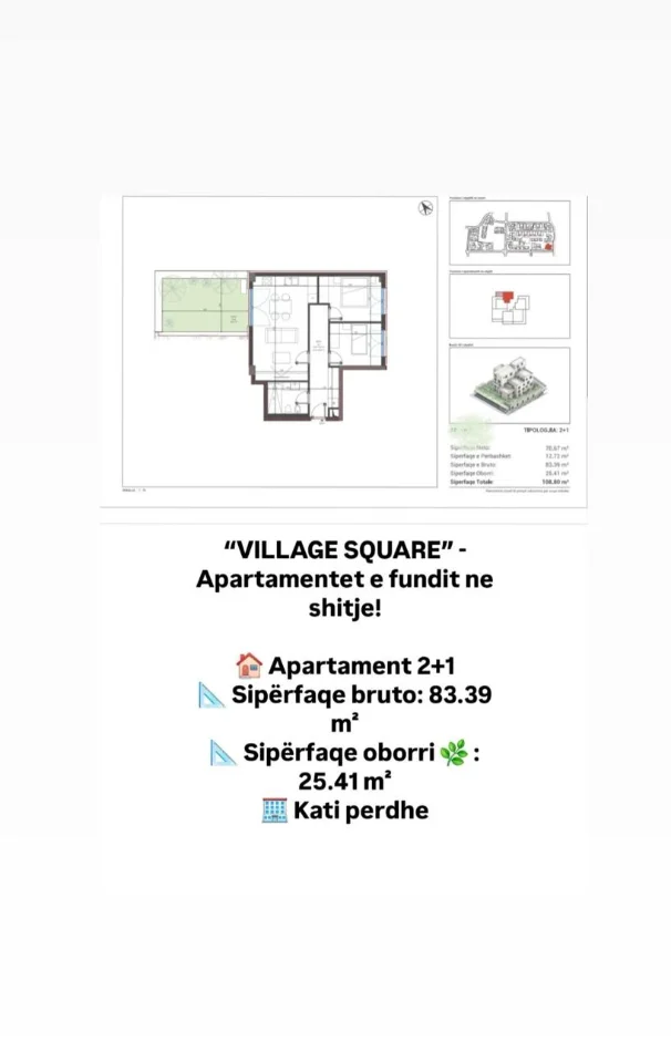 Vlore, shes apartament 2+1+Aneks+Ballkon Kati 1, 110 m² 289.000 € (rruga radhime)