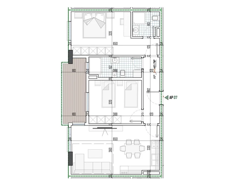Tirane, shitet apartament 1+1 , (Paskuqan)