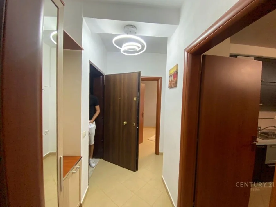 Tirane, jepet me qera apartament 1+1 Kati 2, 65 m² 350 € (fresku)