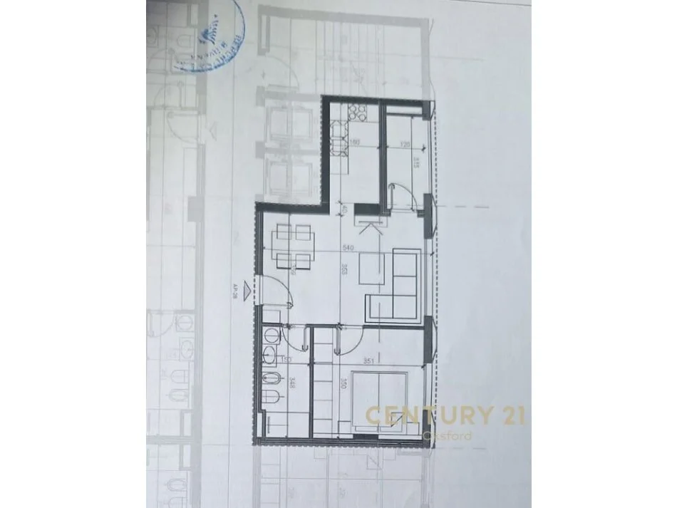 Tirane, shitet 1+1+Ballkon Kati 4, 120.000 € (Jordan Misja)