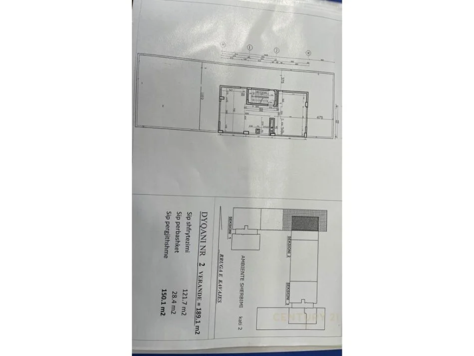 𝐓𝐢𝐫𝐚𝐧𝐞, 𝐣𝐞𝐩𝐞𝐭 𝐦𝐞 𝐪𝐞𝐫𝐚 𝐚𝐦𝐛𝐣𝐞𝐧𝐭 𝐛𝐢𝐳𝐧𝐞𝐬𝐢 𝐊𝐚𝐭𝐢 𝟏, 𝟔𝟑𝟎 𝐦² 𝟒.𝟑𝟎𝟎 € (𝐑𝐫𝐮𝐠𝐚 𝐞 𝐊𝐚𝐯𝐚𝐣ë𝐬)