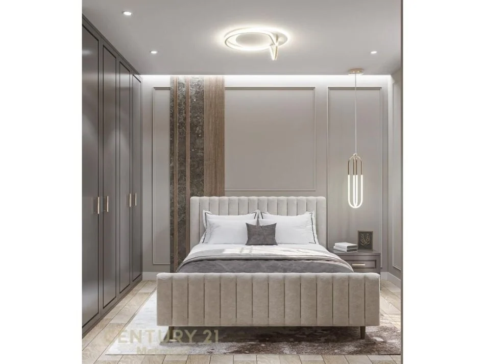 Tirane, jepet me qera apartament 1+1 Kati 7, 75 m² 1.400 € (qender)