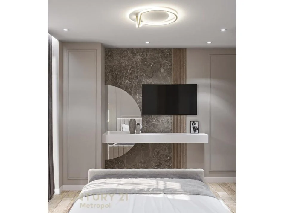 Tirane, jepet me qera apartament 1+1 Kati 7, 75 m² 1.400 € (qender)