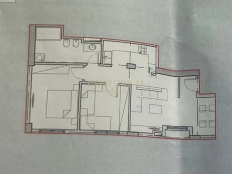 Tirane, shitet apartament 2+1 Kati 9, 91 m² 157.500 € (xhamllik)