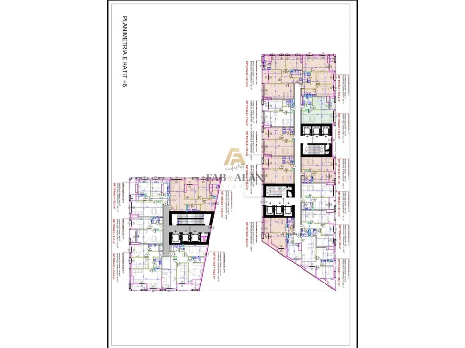Tirane, shitet apartament 2+1+Ballkon Kati 6, 130 m² 365.960 € 
