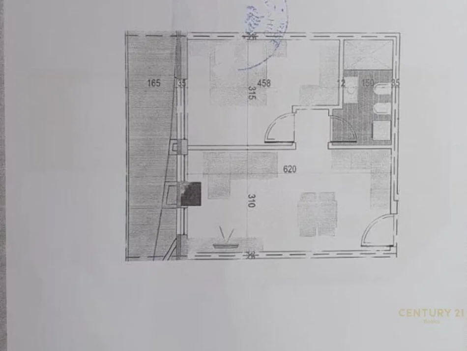 Tirane, shes apartament 1+1 Kati 1, 65 m² 150.000 € 