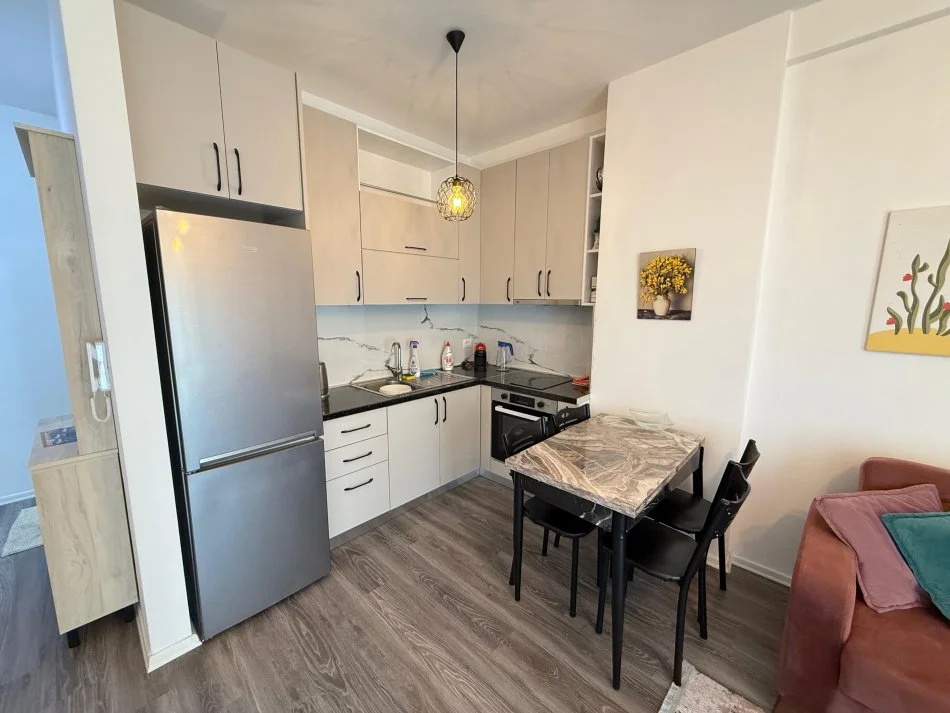 Tirane, jepet me qera apartament 1+1 Kati 3, 58 m² 600 € (Fillimi i rruges se dibres)