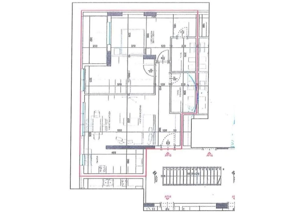 Tirane, shitet apartament 2+1+Ballkon Kati 4, 134 m² 226.000 € (Residenca Xheluks)