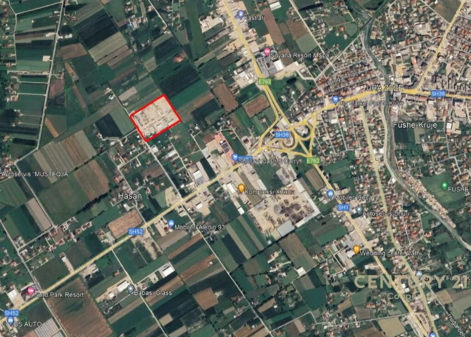 Tirane, shitet toke , 30.000 m² 1.600.000 € (Rinas)