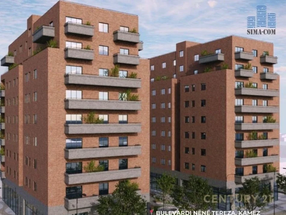 Tirane, shitet apartament 2+1 Kati 8, 111 m² 85.700 € (kamez)