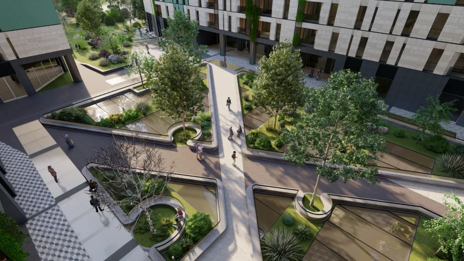 Tirane, shitet apartament 2+1 Kati 9, 101 m² (river side residence - bulevardi gjergj fishta)